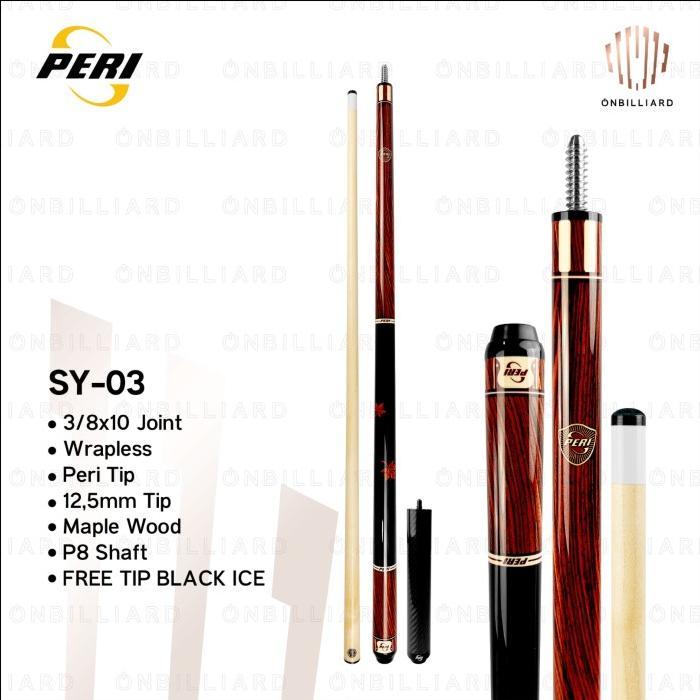 Jual PERI SY Series Stick Billiard Low Deflection SY-01 SY-02 SY-03 SY ...