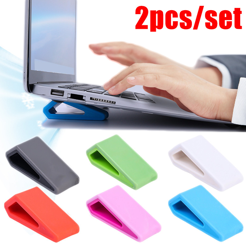 Jual Portable Simple Laptop Stand Adjustable Riser Support Computer ...