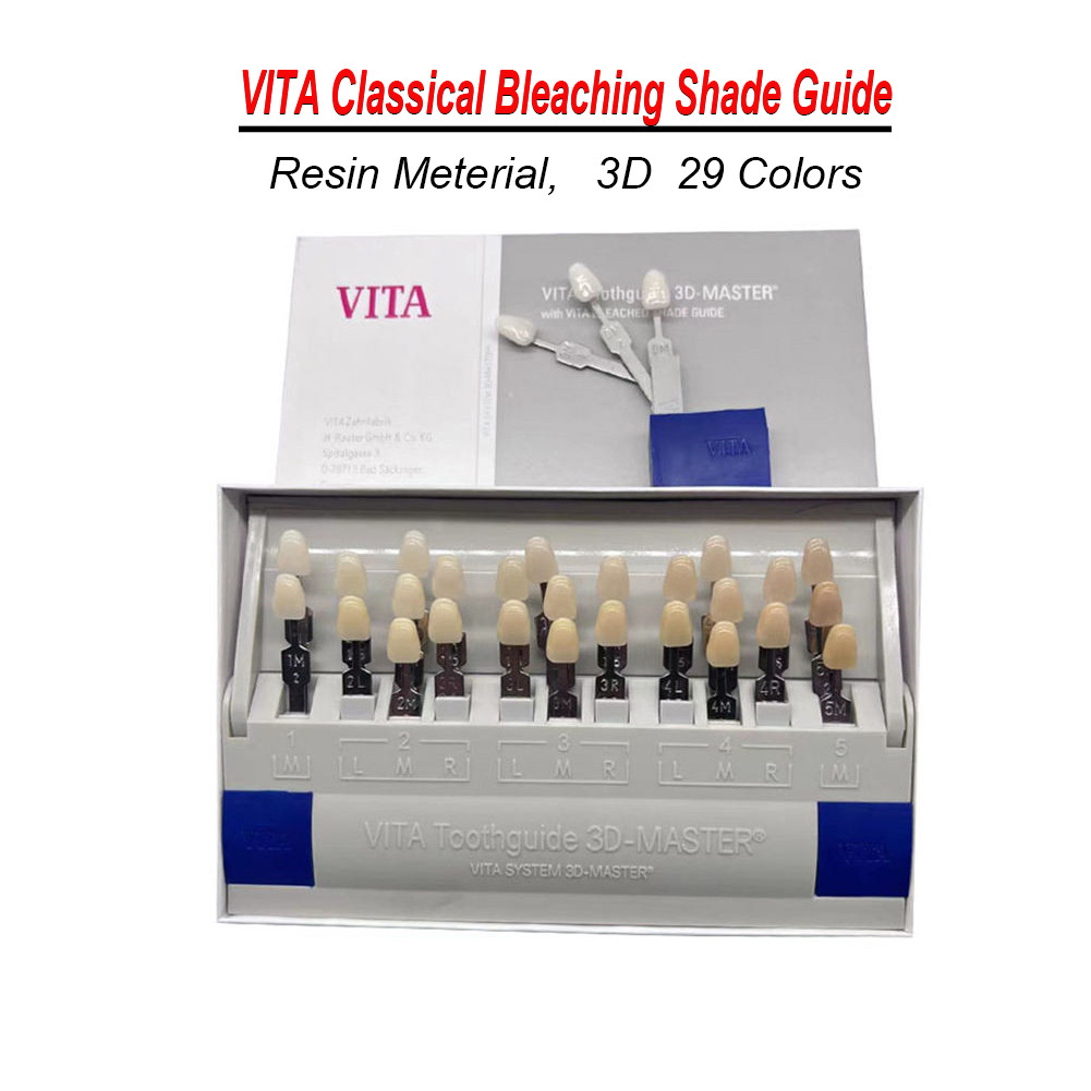 Jual Vita Classical 29 Colors Teeth Whitening Bleach Shade Guide 3D ...