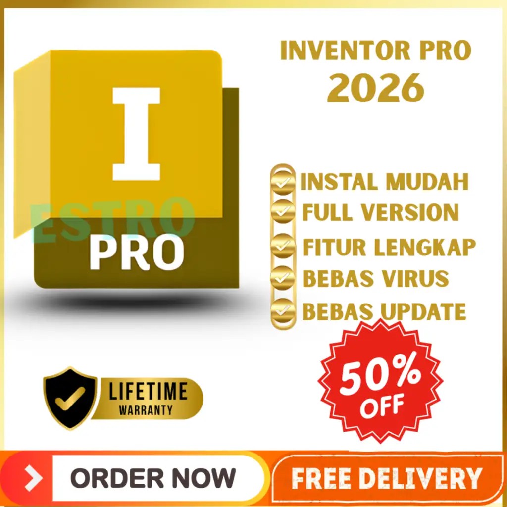 Jual Inventor Pro 2026 Full Version Original Lifetime + Panduan ...