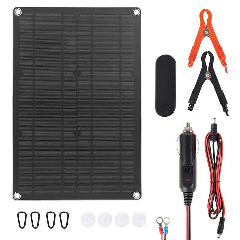 Jual Solar Battery Trickle Charger Maintainer 12V Waterproof 60W Solar ...