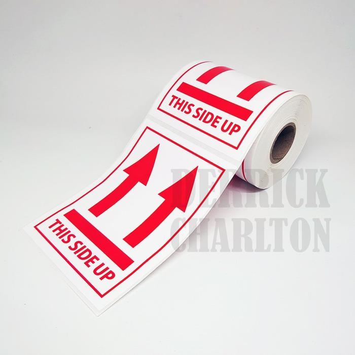 Jual Sticker Label Pengiriman Stiker This Side Up 15 X 10 Cm 1 Roll/200 ...