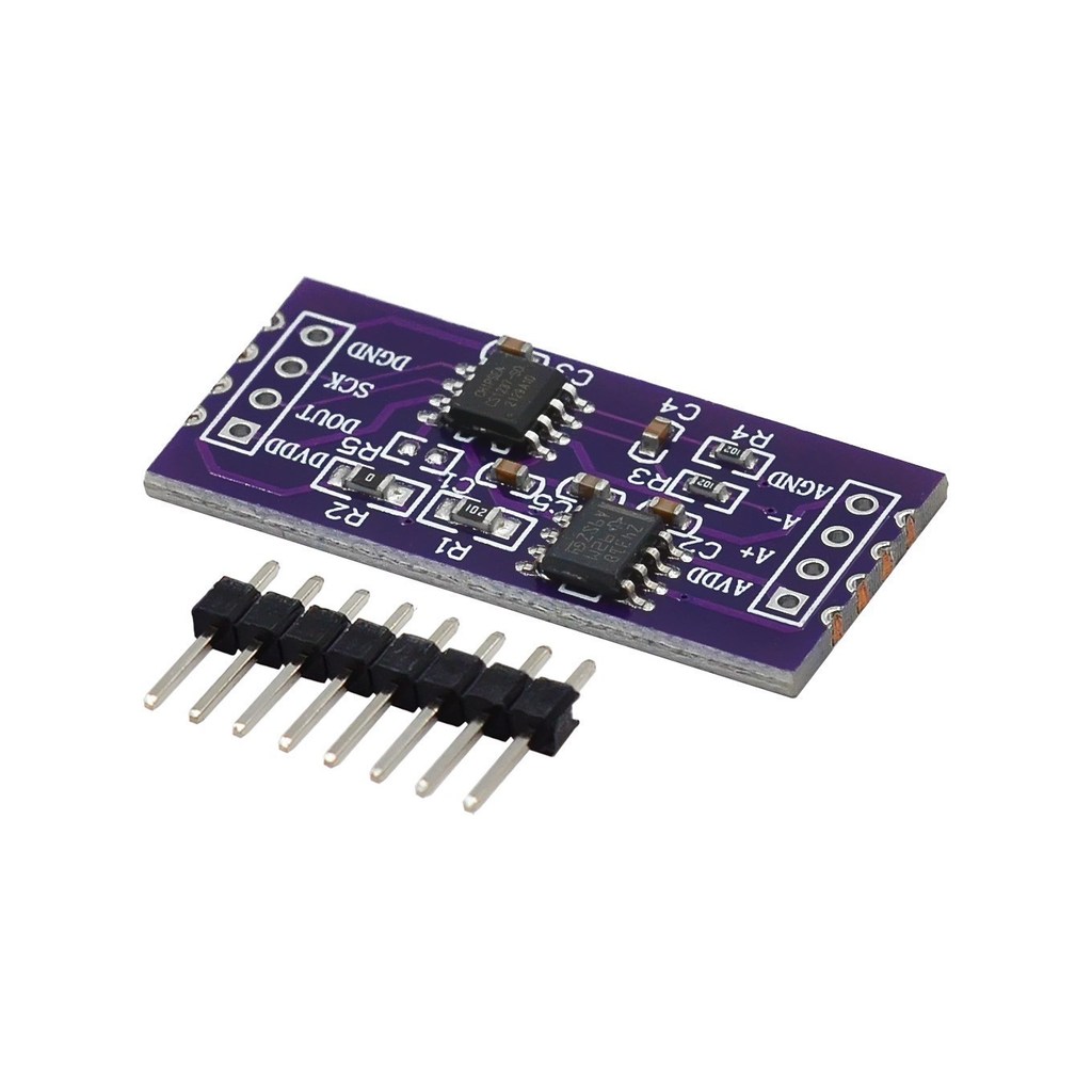 Jual CS1237 24-bit ADC module onboard TL431 external reference chip ...