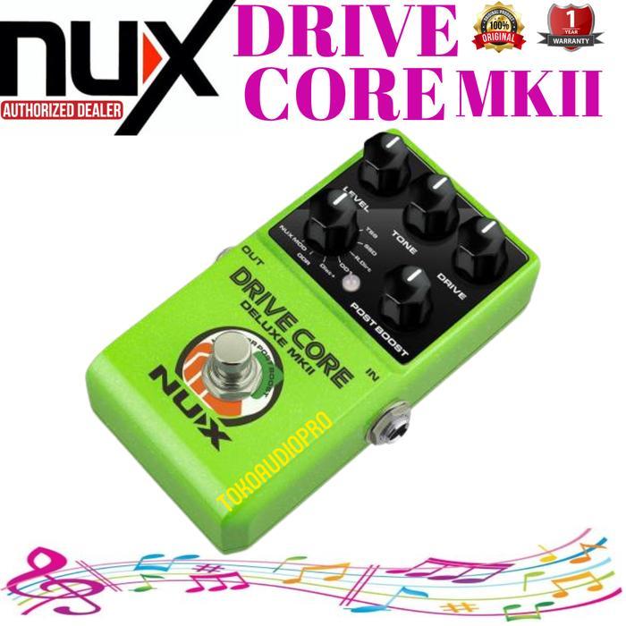 Jual Nux Drive Core Deluxe Mkii Overdrive Tube Screamer Efek Gitar Nux ...