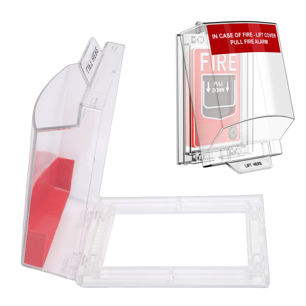 Jual Fire Reminder Cover Pull Station Manual Emergency Call Point ...