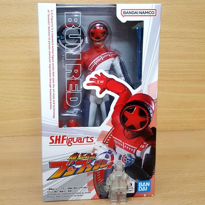 Jual S.H.Figuarts Bun Red 145mm Action Figure SHF Bakuage Sentai ...