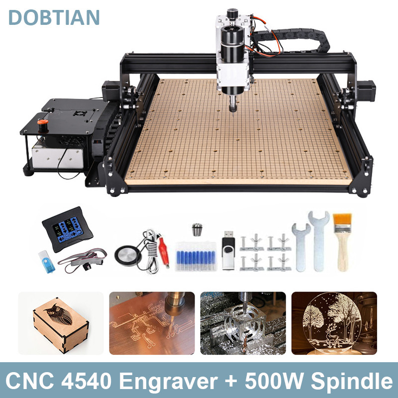 Jual CNC 4540 Engraver with 500W Spindle Motor CNC Router Milling ...