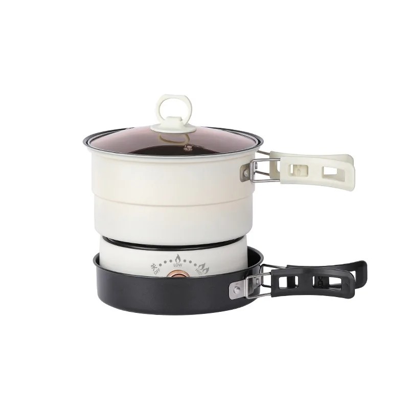 Jual Electric Cooker 110V/220V Cooking Pot Foldable Hotpot 1.6L ...