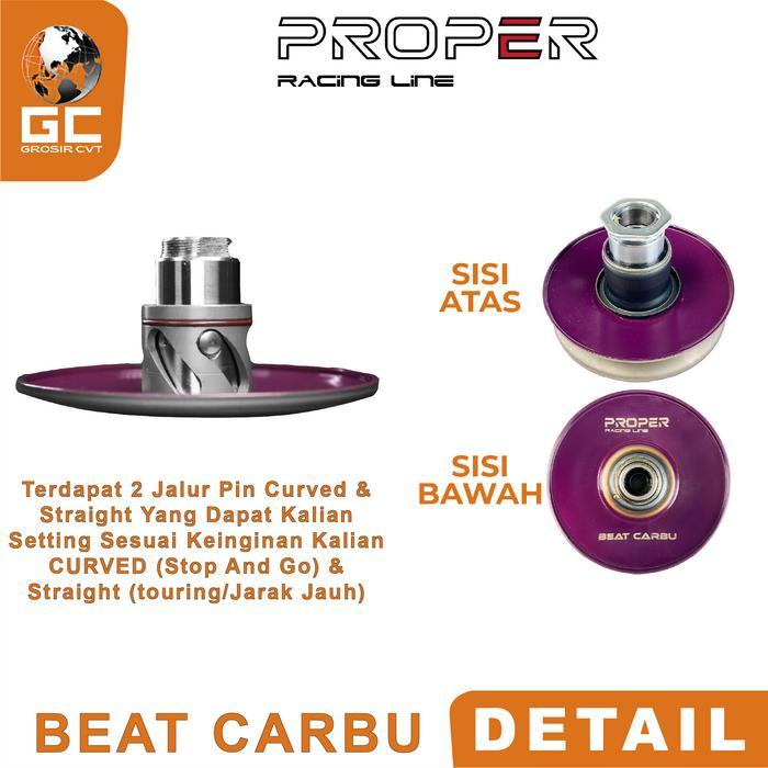 Jual Pulley Pully Puli Belakang Only Beat Spacy Scoopy 110 Karburator ...