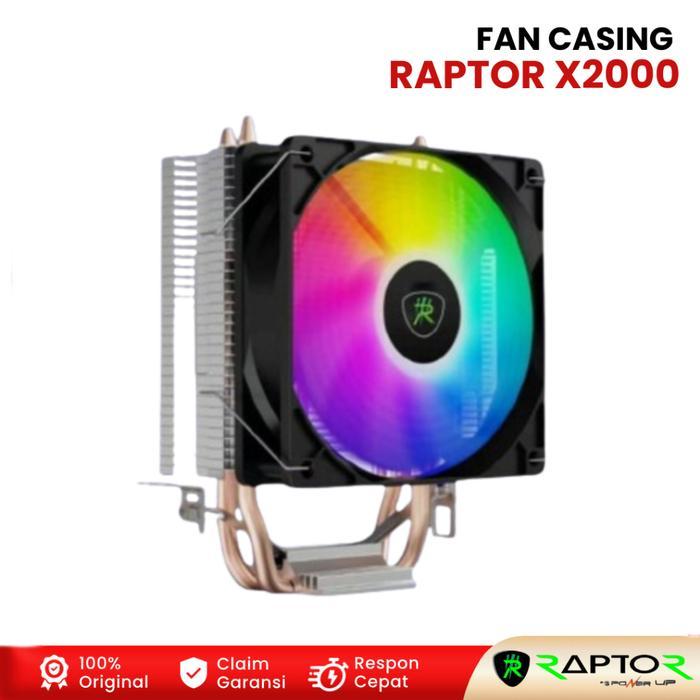 Jual Cpu Cooler Raptor X2000 Rgb Cpu Cooler Support Intel & Amd , Fan ...