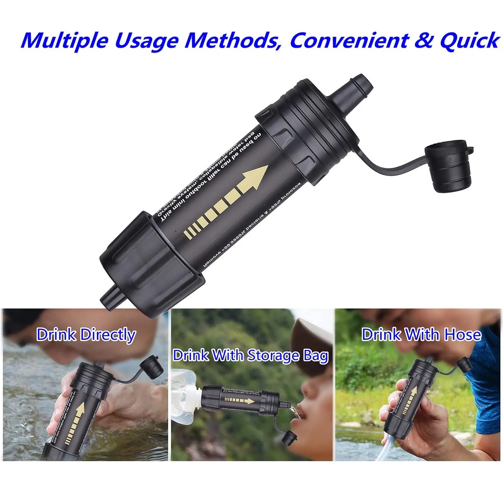 Jual Field Survival Water Filter Gear Outdoor Portable Water Filter ...