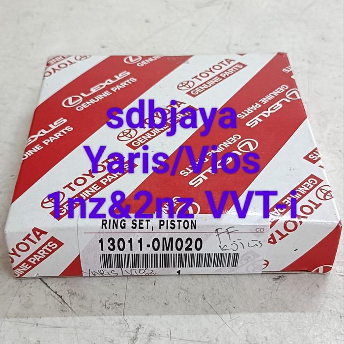 Jual Ring Seher Piston Std Yaris / Vios Limo Gen 1 Gen 2 Gen 3 1Nz-2Nz ...