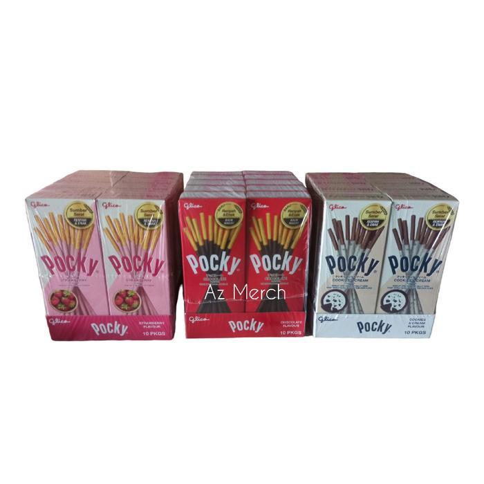 Jual Pocky Mini 22gr 1 Box isi 10 All Varian Rasa | Shopee Indonesia