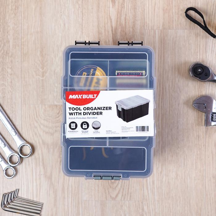 Jual ORIGINAL AZKO built Kotak Perkakas Dengan Sekat 6-1/8 inci Toolbox ...