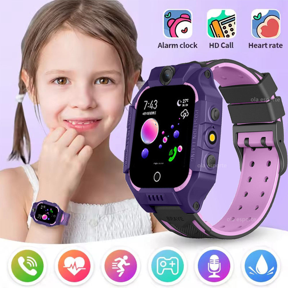 Jual 2025 New Kids Smart Watch Child Hd Touch Screen 4G Sim Card Call ...