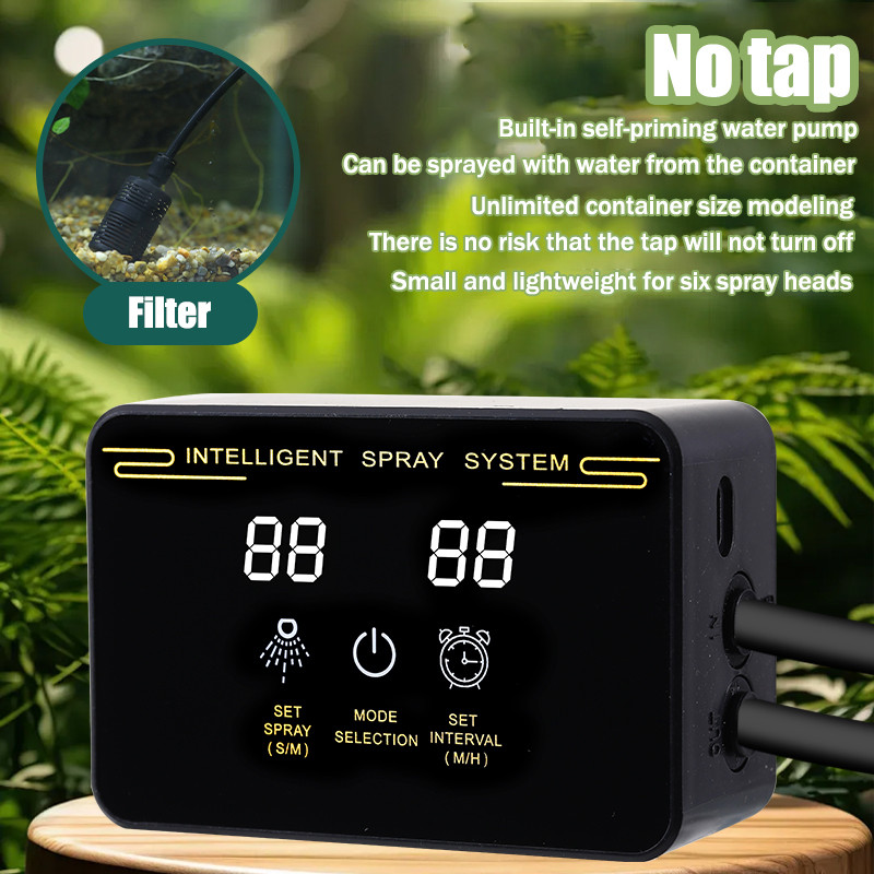 Jual Rainforest Sprayer Control Automatic Mist Timing Spray System Kit ...