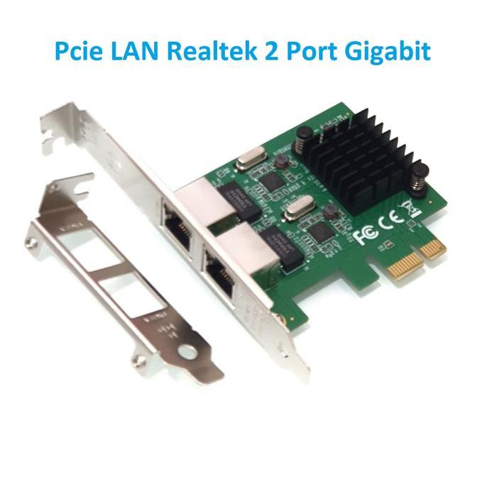 Jual LAN Card 4 Port PCIE Realtek Gigabit Lan Ethernet Quad Port High ...