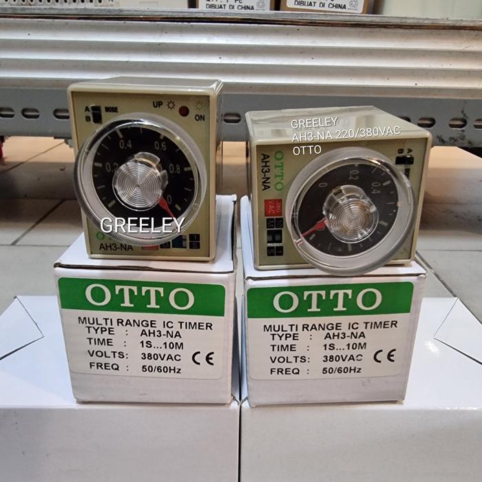 Jual Timer Ah3-Na Otto 380Vac Multi Range Ic Timer | Shopee Indonesia