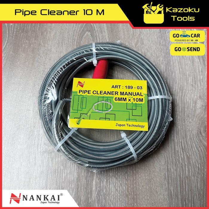 Jual Pipe Cleaner 10 M Alat Pembersih Pipa Tersumbat Manual Nankai ...