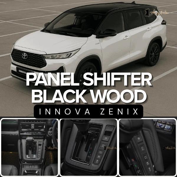 Jual Black Wood Panel Shifter Toyota Innova Zenix | Shopee Indonesia