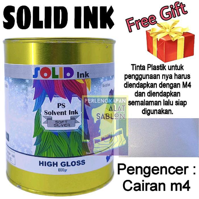 Jual Tinta Sablon Plastik Karung 1Kg Soft Silver Polymate Pp Hdpe Solid ...