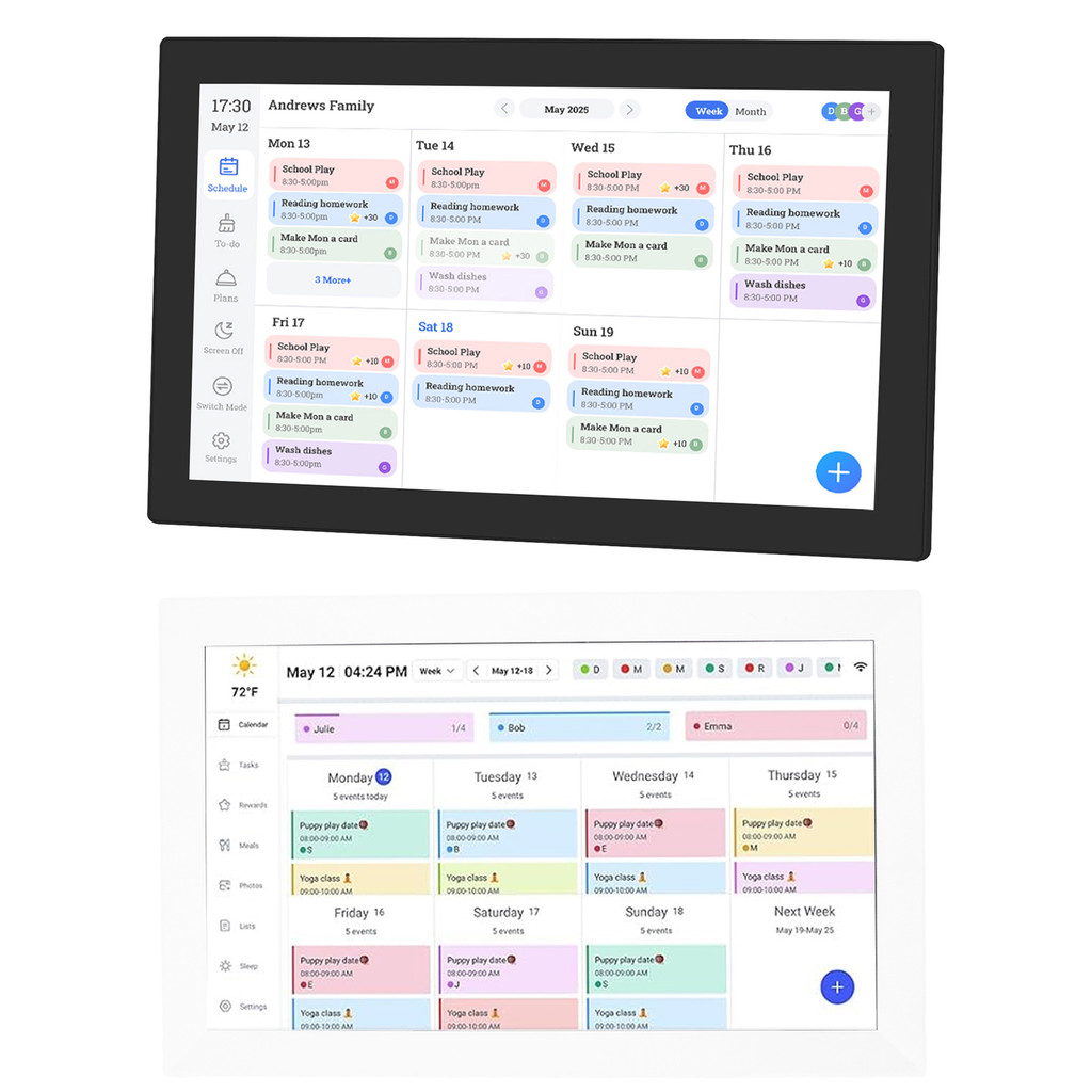 Jual Baru Digital Calendar Planner Chore Chart 15.6-inch 1080P Full HD