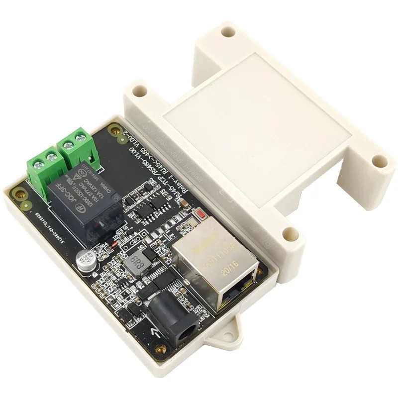 Jual BARU Modbus TCP RTU 1-way Network Relay MQTT SNMP TCP/IP RJ45 Json ...