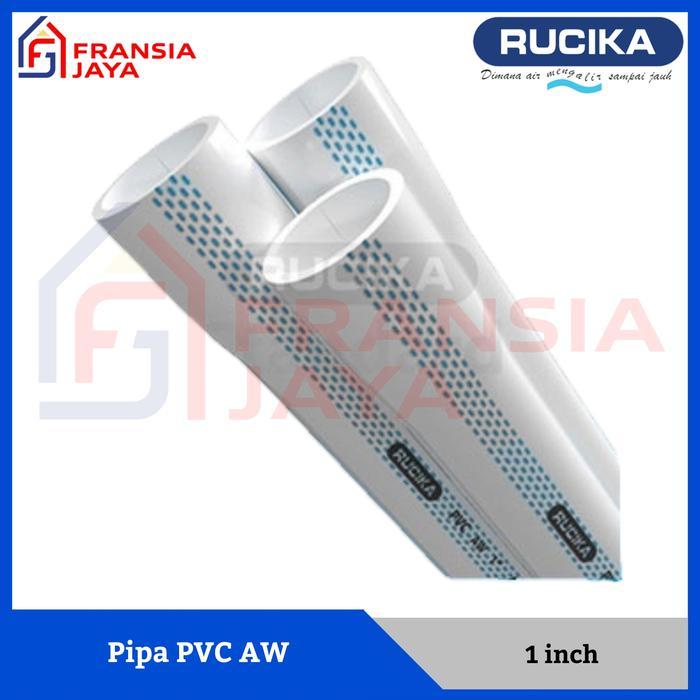 Jual PIPA PVC AW 1 INCH METERAN RUCIKA PRALON QUAD SURYAFLO | Shopee ...
