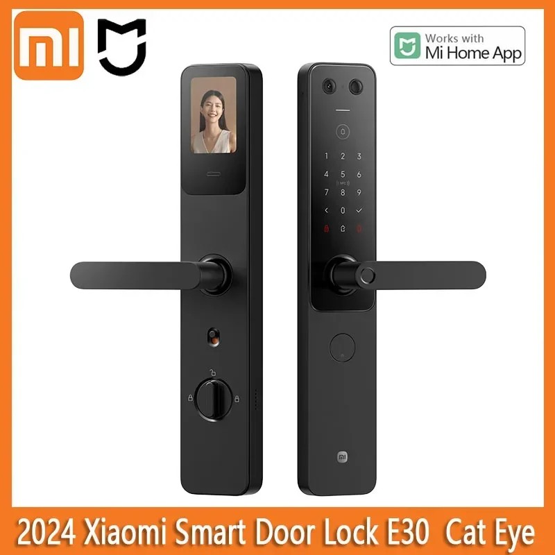 Jual Xiaomi Smart Door Lock E30 Cat Eye Visual Screen 160 Ultra-wide ...