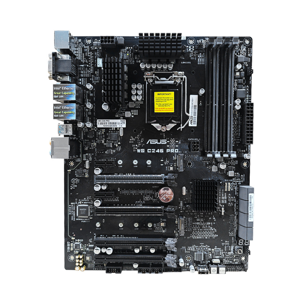 Jual ASUS WS C246 PRO Workstation Motherboard LGA 1151 Intel C246 DDR4 ...