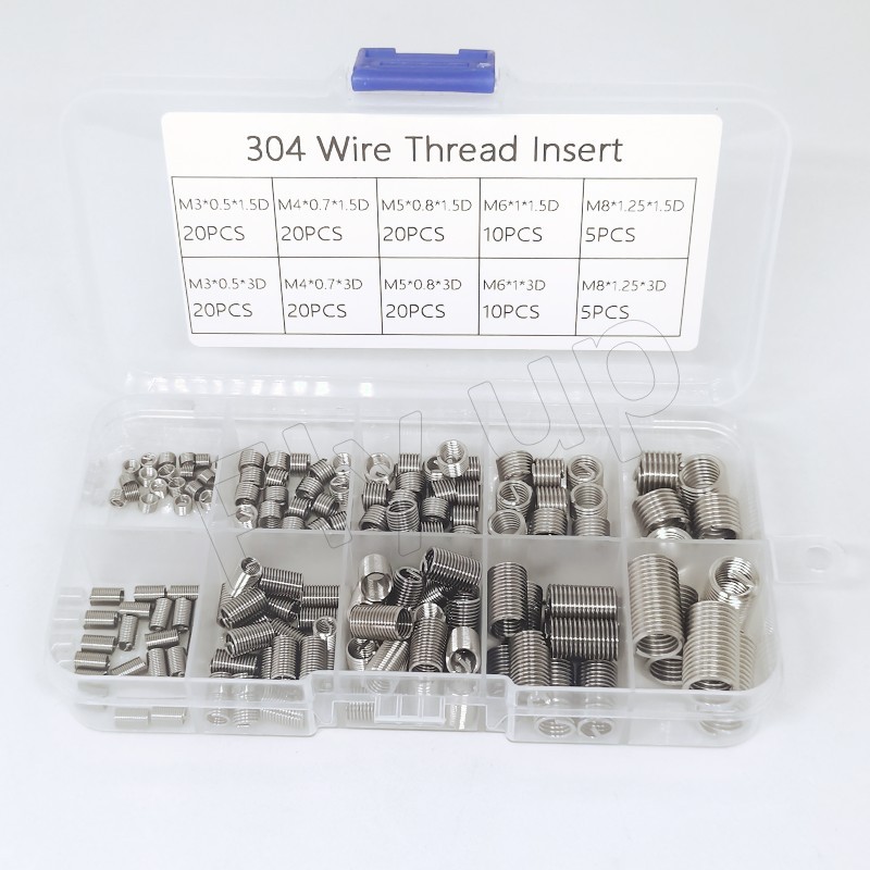 Jual SPECIAL 150PCS Helicoil Wire Thread Repair Inserts Kit Set M3M4 M5 ...