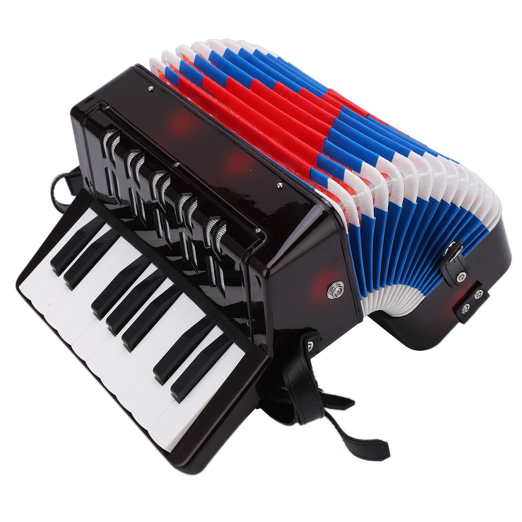 Jual Terbaru 17 Key 8 Bass Accordion Musical Piano Keyboard Toy Rhythm ...