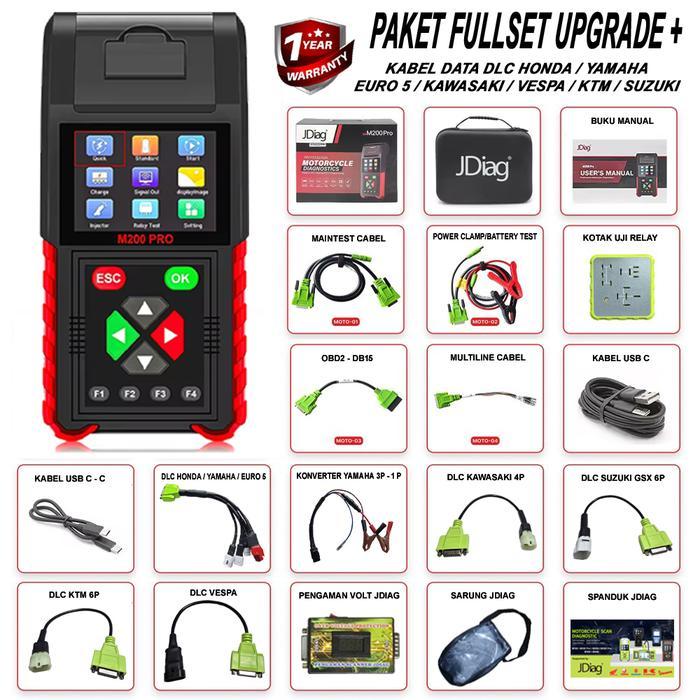Jual JDiag M200 PRO Remaps Motor Limiter Honda Scanner Function ...