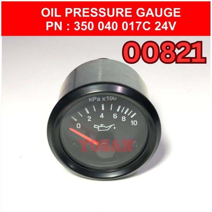 Jual Oil Pressure Gauge 24V Vdo Pn 350 040 017 | Shopee Indonesia