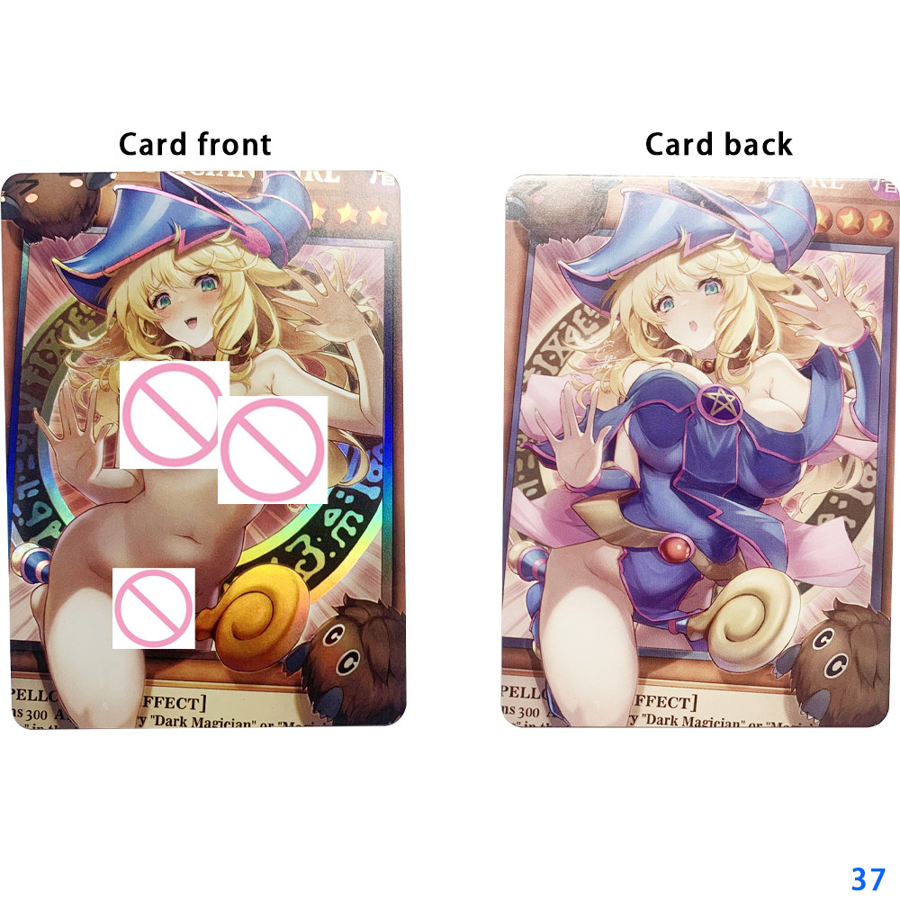 Jual New Design Anime Waifu Nude Collection Card Yu Gi Oh Black Magician  Girl Naked Card Big Breasted | Shopee Indonesia