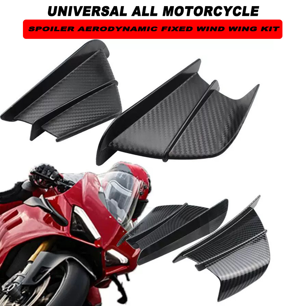 Jual Motorcycle Winglet Aerodynamic Side Wing Fin Spoiler For Yamaha ...