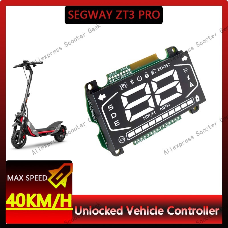Jual 40km/h ZT3 PRO Vehicle Control Display Dashboard For Ninebot by ...