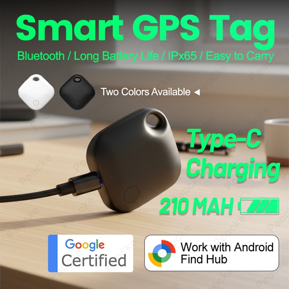 Jual Mini Rechargeable Smart GPS Tracker Go Bluetooth Tracker Keys Anti ...