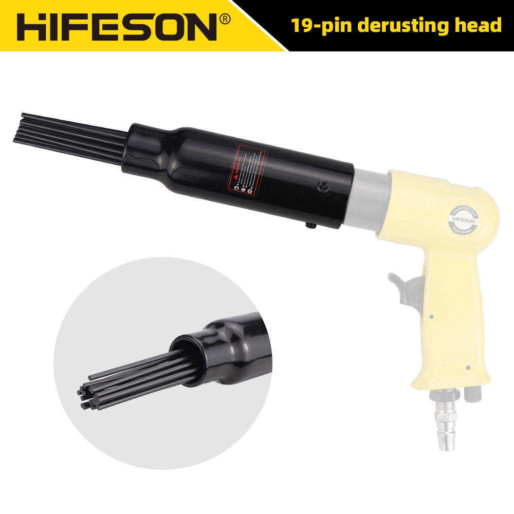 Jual 19 Pins Air Descaler Needle Tool Kit Fits Air Chisel Hammer ...