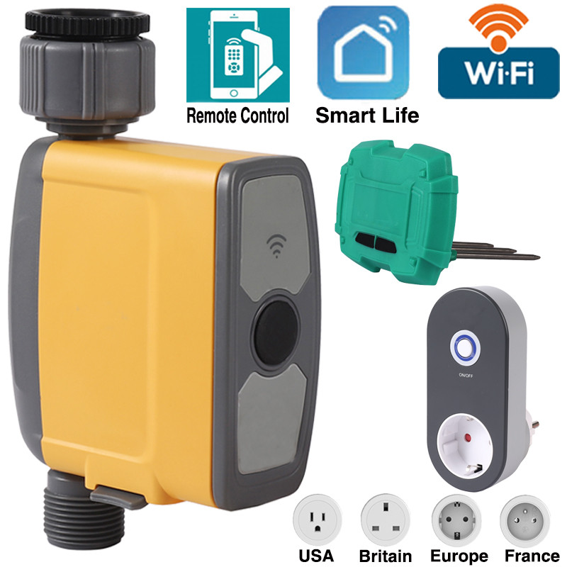 Jual Wifi Tuya Automatic Smart Home Programmable Drip Garden Watering ...
