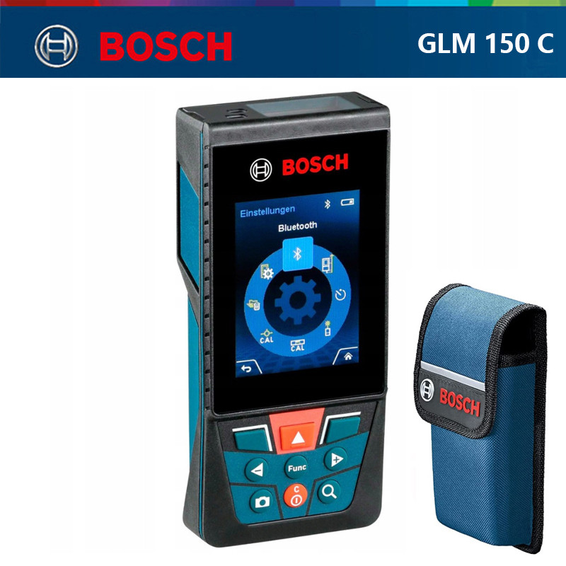 Jual Bosch GLM 150 C Bluetooth Laser Distance Meter 150m Rangefinder ...