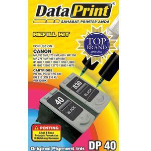 Jual TINTA REFIL DATA PRINT 40 BLACK | Shopee Indonesia