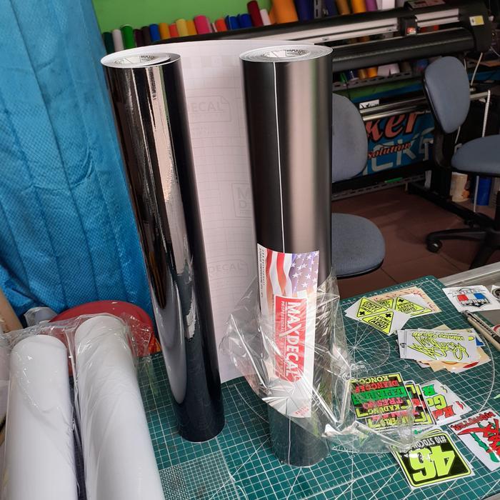 Jual Sticker hitam doff/glossy maxdecal max decal | Shopee Indonesia