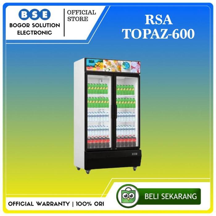 Jual Kulkas Showcase RSA TOPAZ -600 Showcase RSA TOPAZ600 Display ...