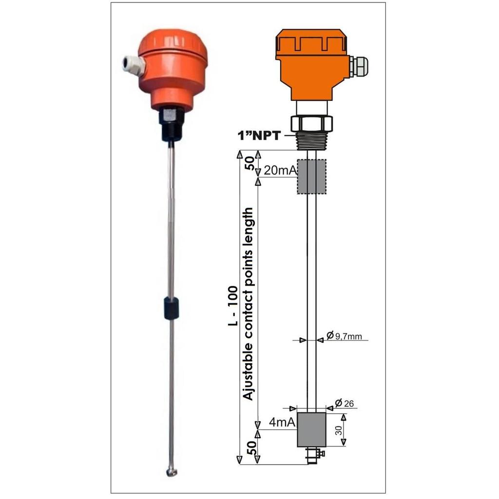 Jual FLOAT LEVEL SWITCH ADJUSTABLE AND TRANSMITTER | Shopee Indonesia