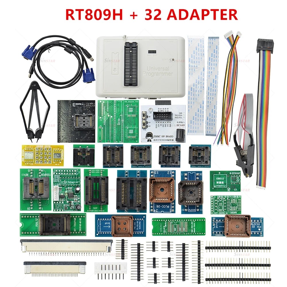 Jual Best Price RT809H EMMC-Nand FLASH Universal Programmer With ...