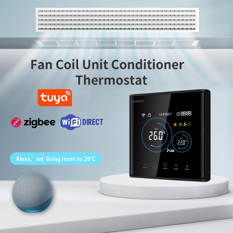 Jual Smart Wireless Fan Coil Thermostat HVAC WiFi Digital Room ...