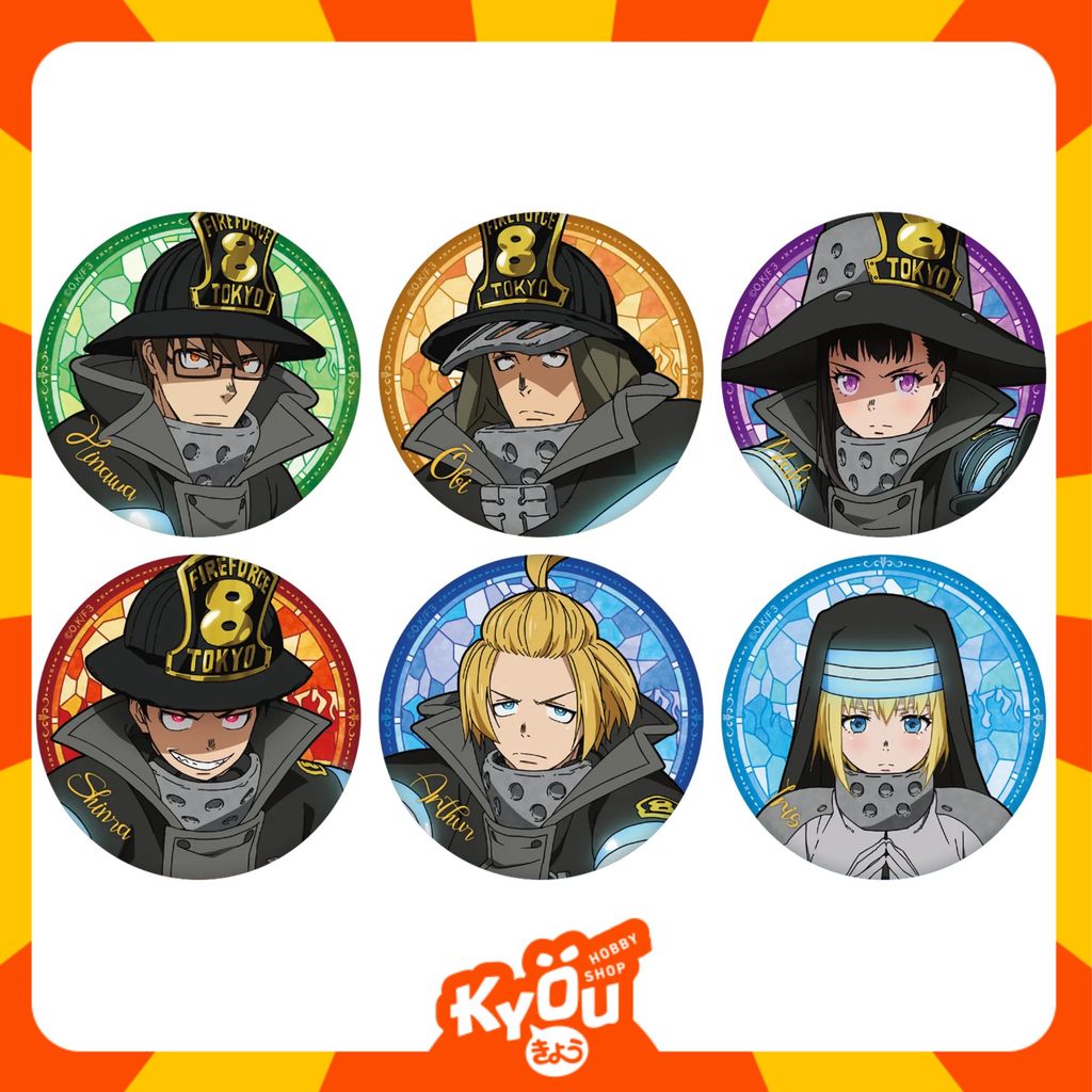 Jual Arthur Boyle - Iris - Shinra Kusakabe - Maki Oze - Akitaru Oubi ...