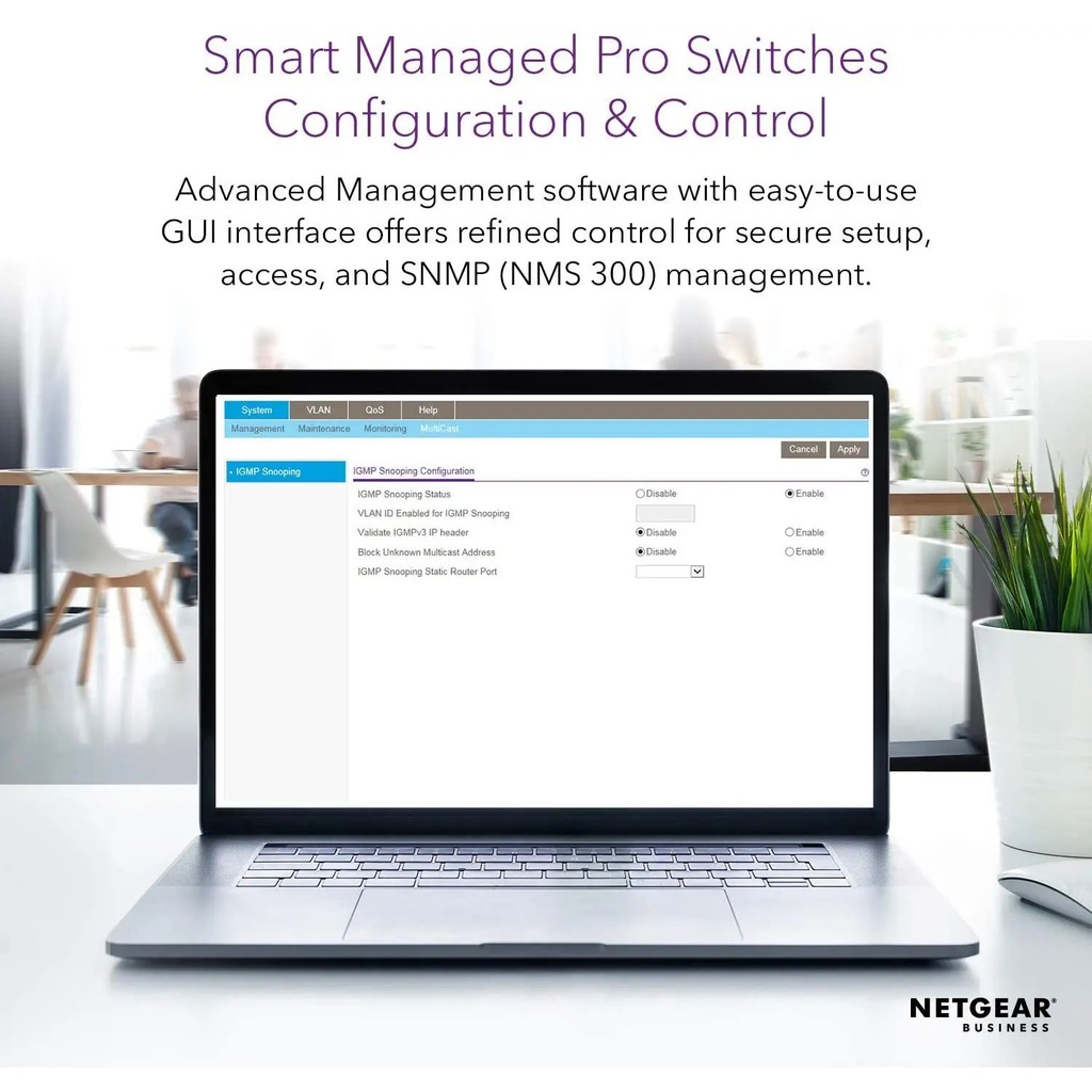 Jual NETGEAR GS108T 8 Port Gigabit Ethernet Smart Managed Pro Switch ...