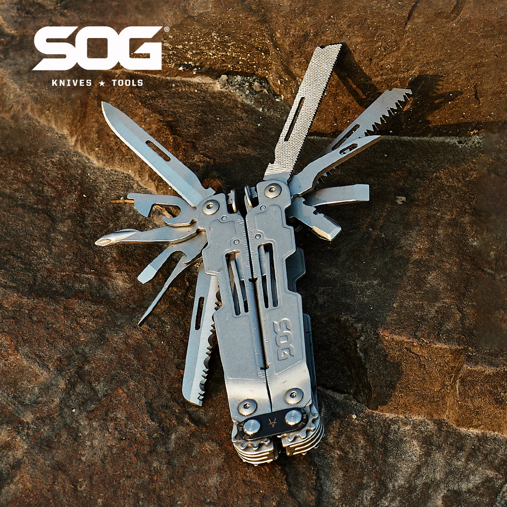 Jual Sog 21 Tools Poweraccessdeluxe Multi-Tool Folding Pliers Pocket ...